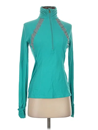 Pre-owned Unbranded Cardigan Sweater In Teal