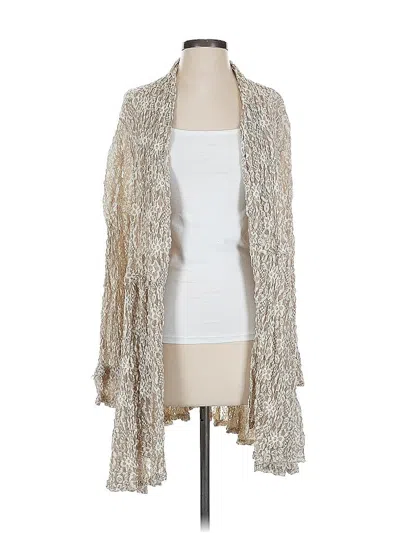 Pre-owned Unbranded Cardigan Sweater In White