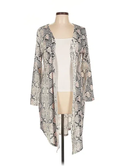 Pre-owned Unbranded Cardigan Sweater In White