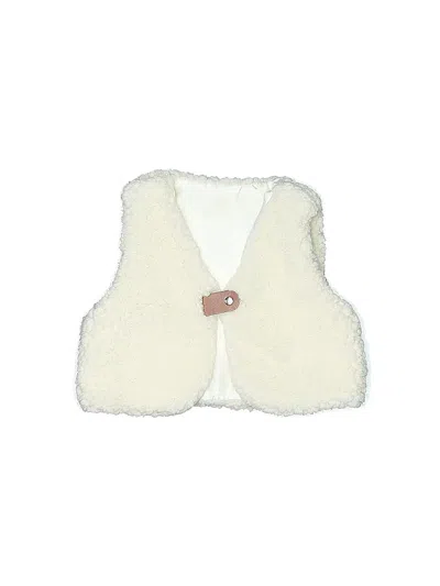 Pre-owned Unbranded Kids' Cardigan Sweater In White