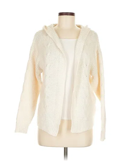 Pre-owned Unbranded Cardigan Sweater In White