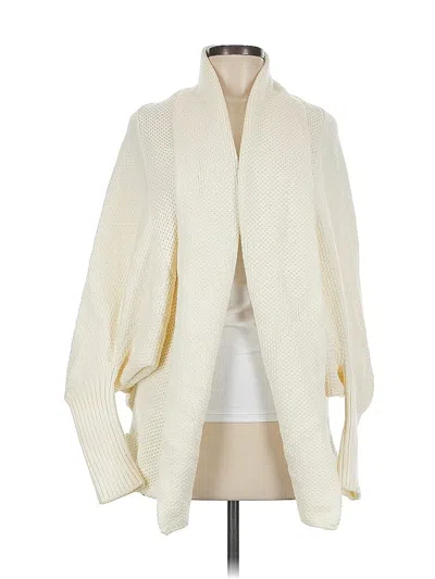 Pre-owned Unbranded Cardigan Sweater In White