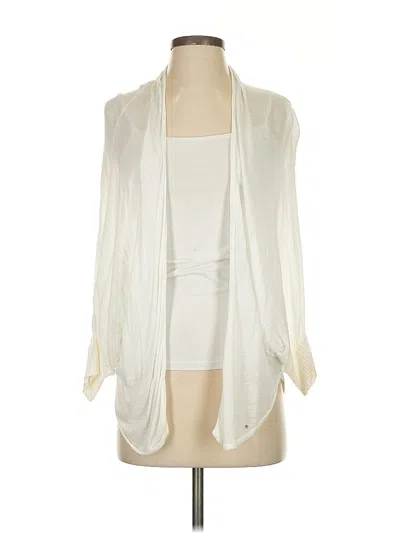 Pre-owned Unbranded Cardigan Sweater In White