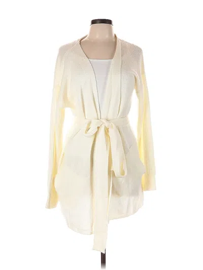 Pre-owned Unbranded Cardigan Sweater In White