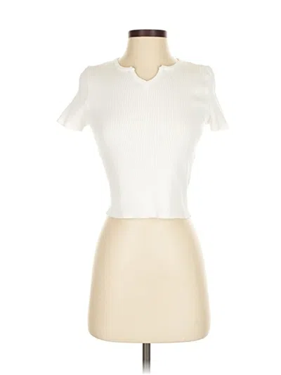 Pre-owned Unbranded Cardigan Sweater In White