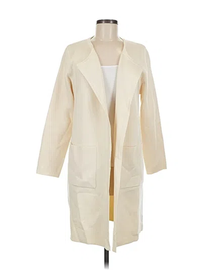 Pre-owned Unbranded Cardigan Sweater In White