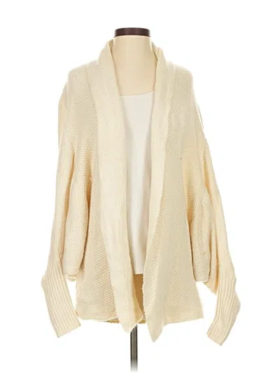 Pre-owned Unbranded Cardigan Sweater In White