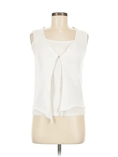 Pre-owned Unbranded Cardigan Sweater In White