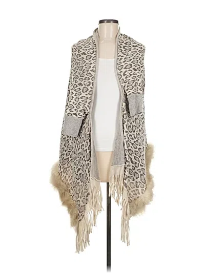 Pre-owned Unbranded Cardigan Sweater In White