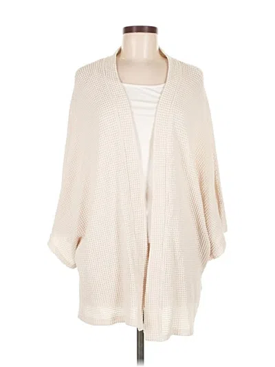 Pre-owned Unbranded Cardigan Sweater In White