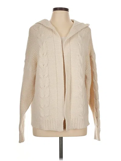 Pre-owned Unbranded Cardigan Sweater In White