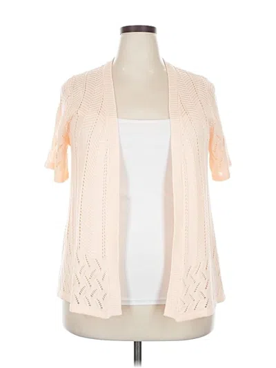 Pre-owned Unbranded Cardigan Sweater In White
