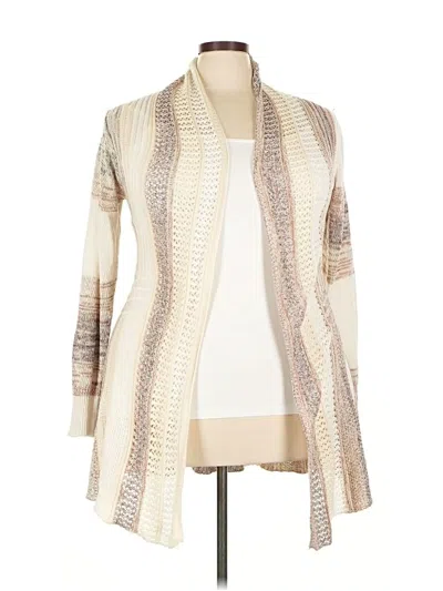 Pre-owned Unbranded Cardigan Sweater In White