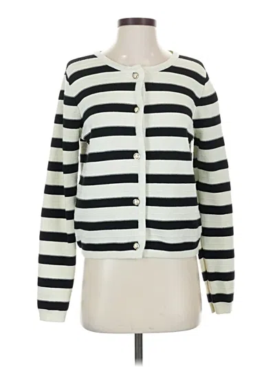 Pre-owned Unbranded Cardigan Sweater In White