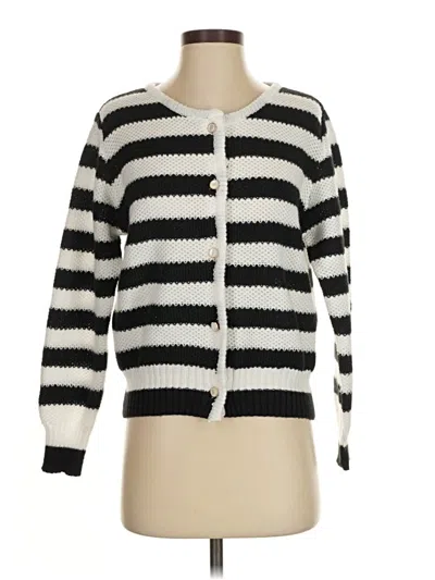 Pre-owned Unbranded Cardigan Sweater In White