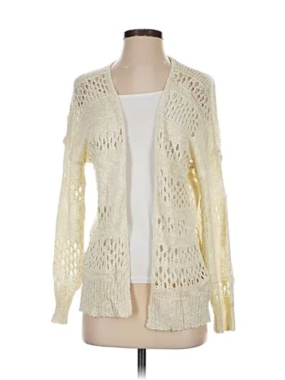 Pre-owned Unbranded Cardigan Sweater In White