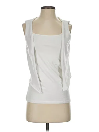 Pre-owned Unbranded Cardigan Sweater In White