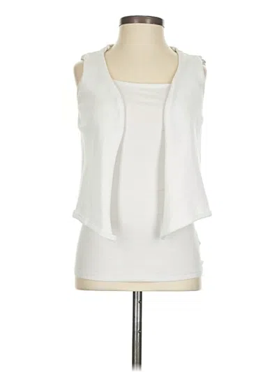Pre-owned Unbranded Cardigan Sweater In White
