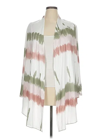 Pre-owned Unbranded Cardigan Sweater In White