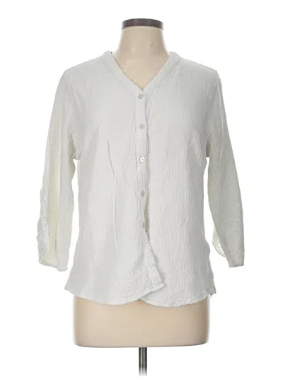 Pre-owned Unbranded Cardigan Sweater In White