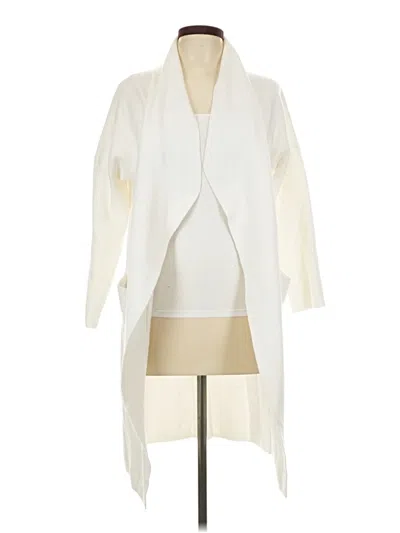 Pre-owned Unbranded Cardigan Sweater In White