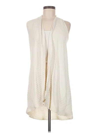 Pre-owned Unbranded Cardigan Sweater In White