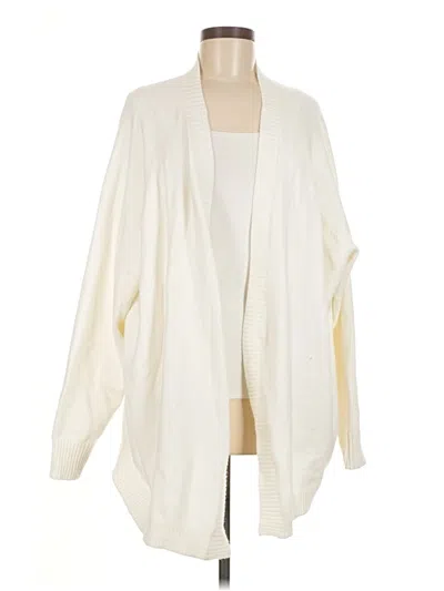 Pre-owned Unbranded Cardigan Sweater In White
