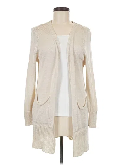 Pre-owned Unbranded Cardigan Sweater In White