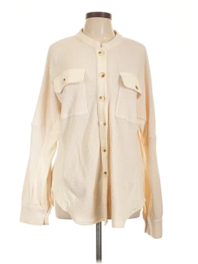 Pre-owned Unbranded Cardigan Sweater In White