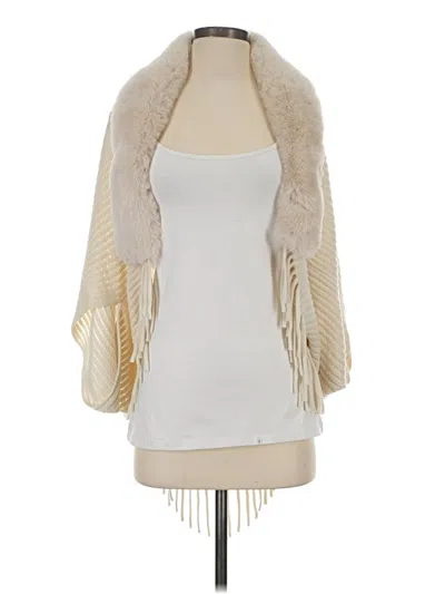 Pre-owned Unbranded Cardigan Sweater In White