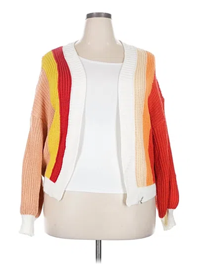 Pre-owned Unbranded Cardigan Sweater In White