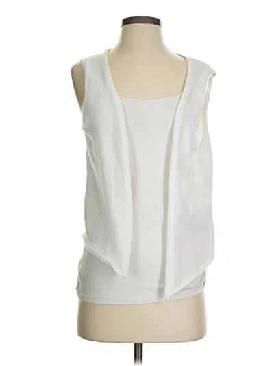 Pre-owned Unbranded Cardigan Sweater In White
