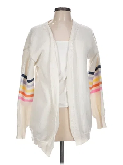 Pre-owned Unbranded Cardigan Sweater In White