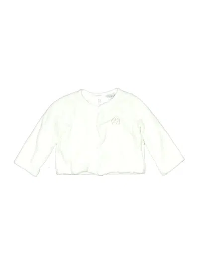 Pre-owned Unbranded Babies' Cardigan Sweater In White