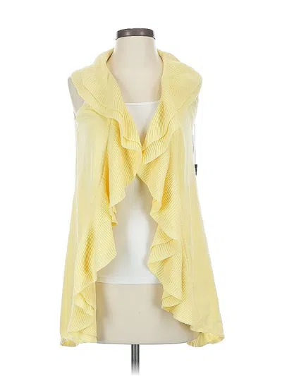 Pre-owned Unbranded Cardigan Sweater In Yellow