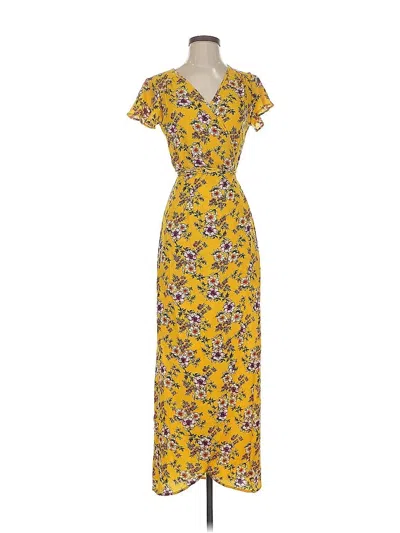 Pre-owned Unbranded Cardigan Sweater In Yellow