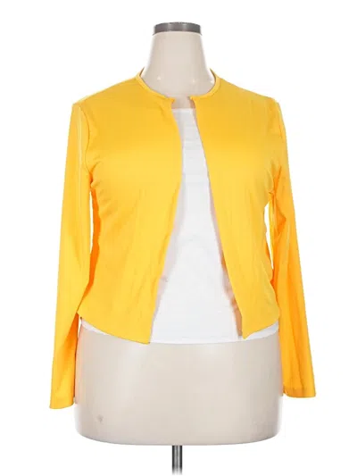 Pre-owned Unbranded Cardigan Sweater In Yellow