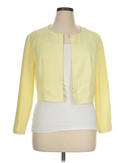 Pre-owned Unbranded Cardigan Sweater In Yellow