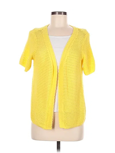 Pre-owned Unbranded Cardigan Sweater In Yellow