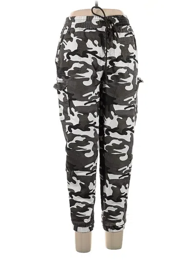 Pre-owned Unbranded Cargo Pants In Black