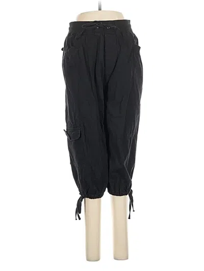 Pre-owned Unbranded Cargo Pants In Black