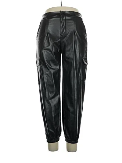 Pre-owned Unbranded Cargo Pants In Black