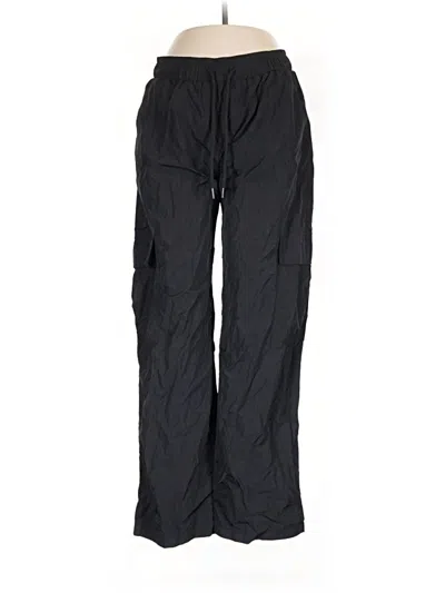 Pre-owned Unbranded Cargo Pants In Black