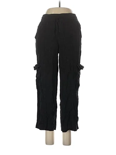 Pre-owned Unbranded Cargo Pants In Black