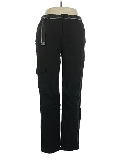 Pre-owned Unbranded Cargo Pants In Black