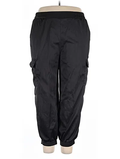 Pre-owned Unbranded Cargo Pants In Black