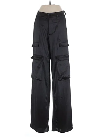 Pre-owned Unbranded Cargo Pants In Black