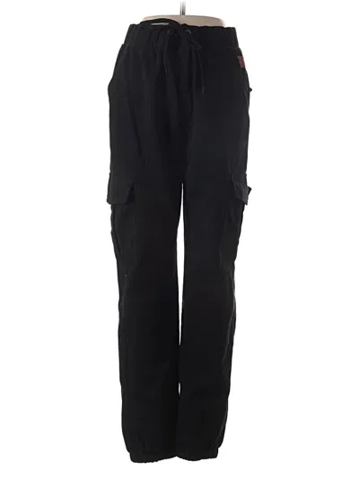 Pre-owned Unbranded Cargo Pants In Black