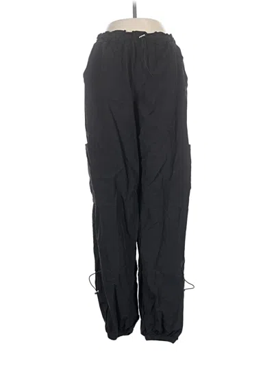 Pre-owned Unbranded Cargo Pants In Black