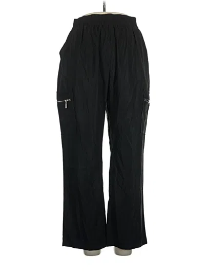 Pre-owned Unbranded Cargo Pants In Black